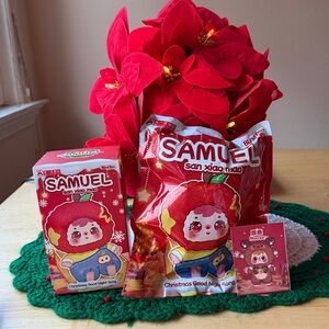 🫎 SAMUEL SAN XIAO MAO CHRISTMAS GOOD NIGHT SONG 🫎 NWT 🫎